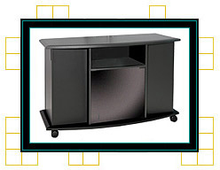 Video conferencing cart